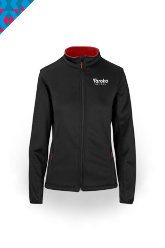 Taroko Older Girls Softshell Jacket, Black