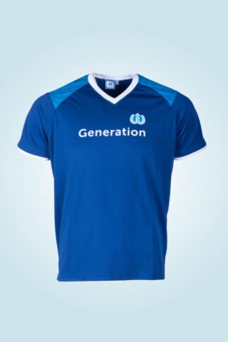 Generation Schools - Older Kids Unisex Sport T-shirt, Navy / White / Print